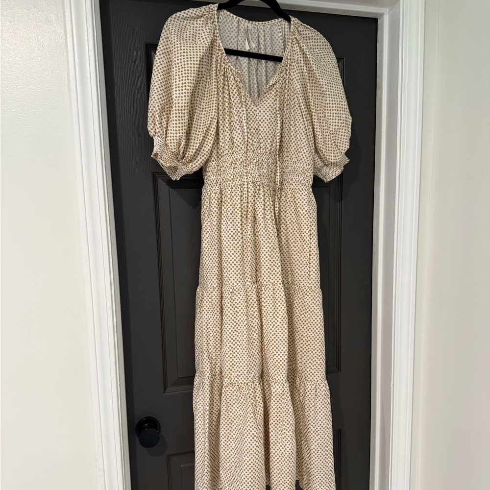 Anthropologie Puff Sleeve Somerset Dress - Size M